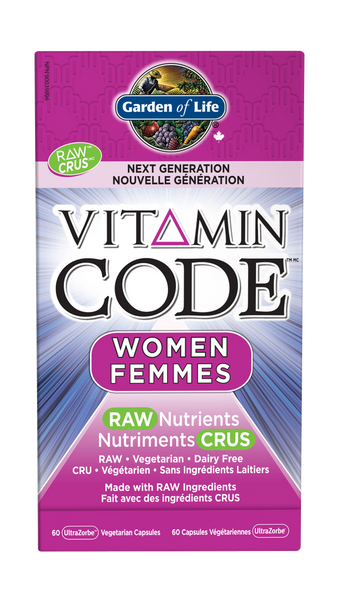 Garden of Life - Vitamin Code Women RAW Nutrients