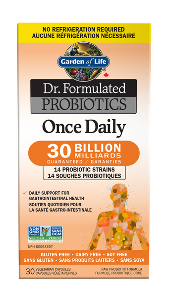 Garden of Life - Dr Formulated Probiotics Once Daily 30 Billion