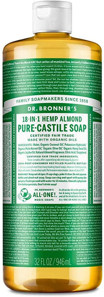 Dr. Bronner's - Almond Liquid Soap