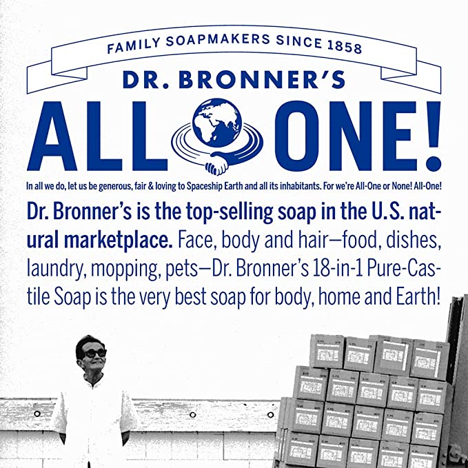 Dr. Bronner's - Peppermint Liquid Soap