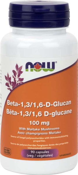 NOW - Beta-1,3/1,6-D-Glucan (100mg)