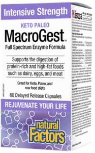 Natural Factors Macrogest (keto paleo)