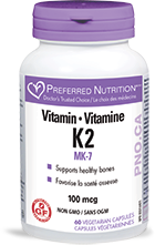Preferred Nutrition Vitamin K2 100MCG