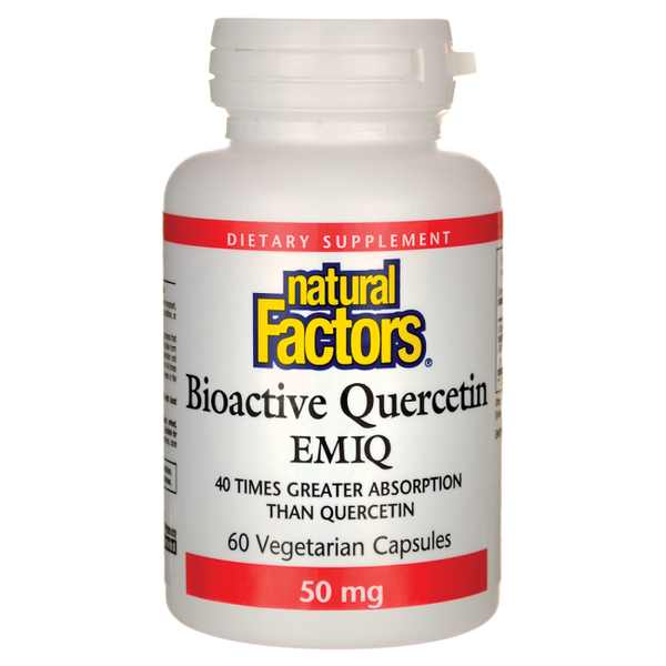 Natural Factors - Bioactive Quercetin EMIQ 50 mg