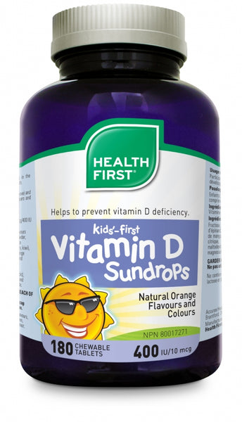 Health First Kids Vitamin D Sundrops