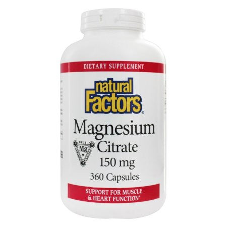Natural Factors - Magnesium Citrate 150mg