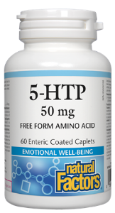 Natural Factors 5-HTP 50mg