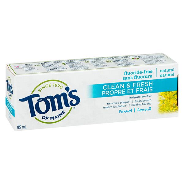Tom's of Maine -Fluoride-Free Toothpaste (Fennel)
