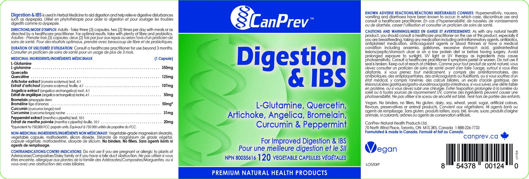 Canprev Digestion & IBS