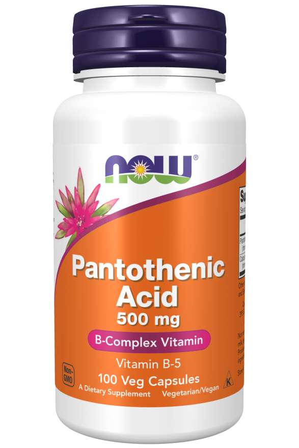 NOW - Pantothenic Acid (500mg)