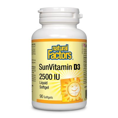 Natural Factors - Vitamin D3 (2500IU)