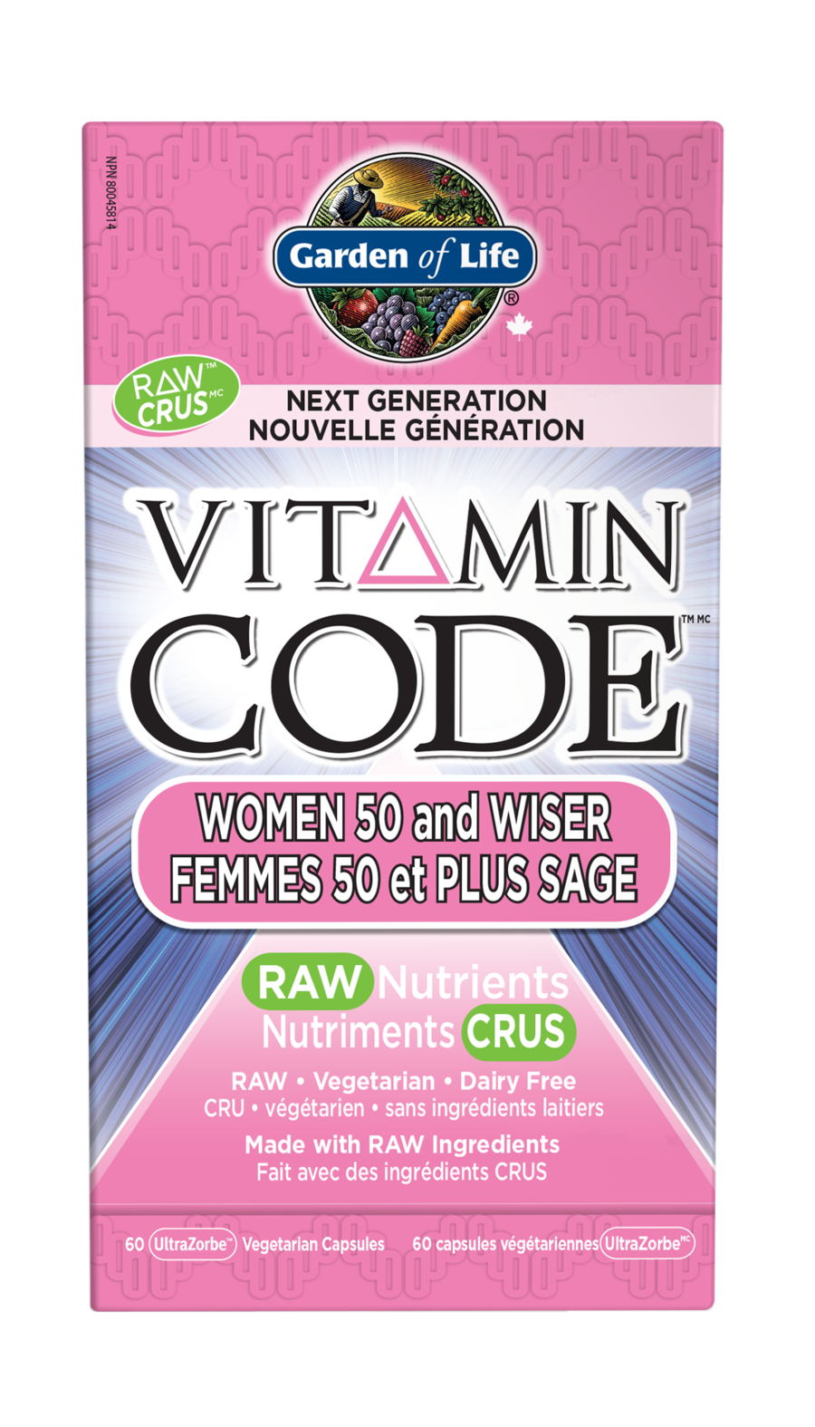 Garden of Life - Vitamin Code Women 50 & Wiser