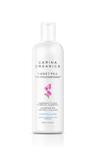 Carina Organics Sweet Pea Dandruff Flake Removal Shampoo 360ml