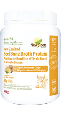 Beef Bone Broth Protein + Organic Fermented Ginger