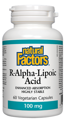 Natural Factors R-Alpha-Lipoic Acid 100 mg