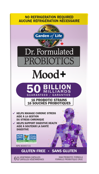 Garden of Life - Mood+ Probiotics 50Billion