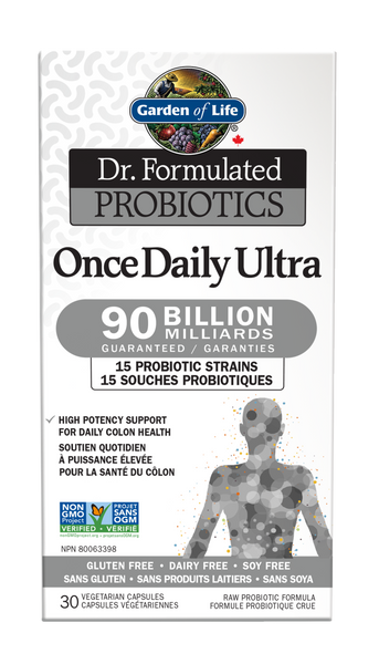Garden of Life - Dr Formulated Probiotics Once Daily Ultra 90 Billion