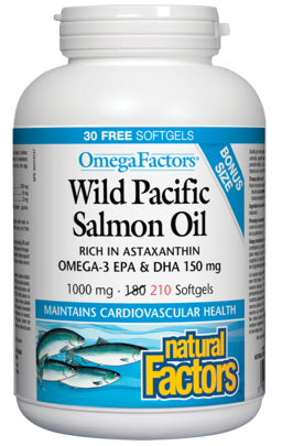 Natural Factors Wild Pacific Salmon Oil