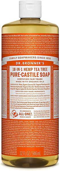 Dr. Bronner's - Tea Tree Liquid Soap