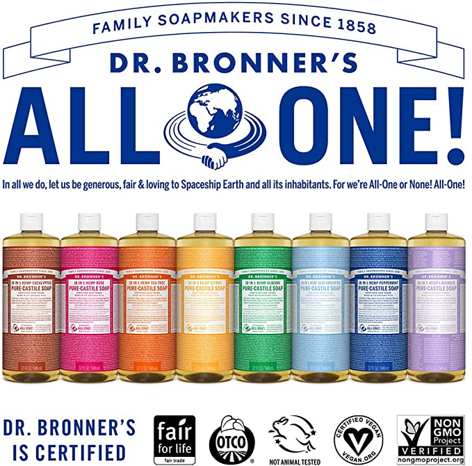 Dr. Bronner's - Almond Liquid Soap