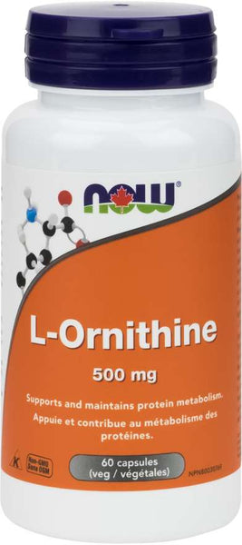 NOW - L-Ornithine (500mg)