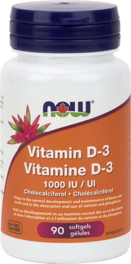 NOW - Vitamin D3 (1000IU)