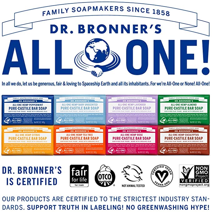 Dr. Bronner's - Baby/Unscented Soap (Bar)