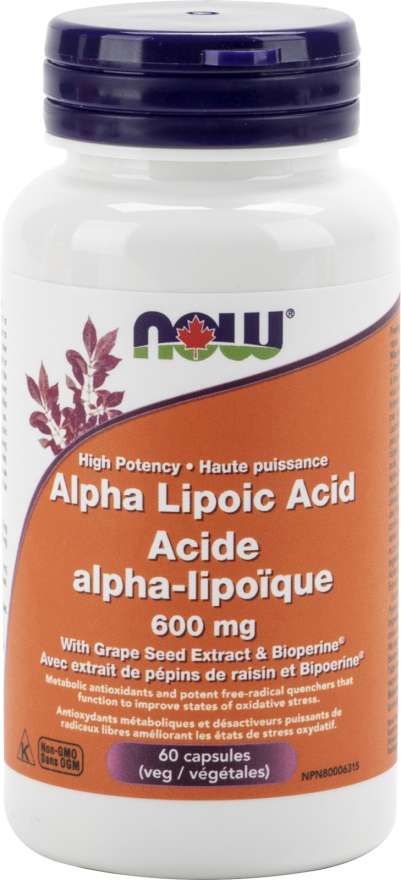 NOW - Alpha Lipoic Acid (600mg)