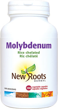 New Roots Molybdenum Rice Chelated 100 caps