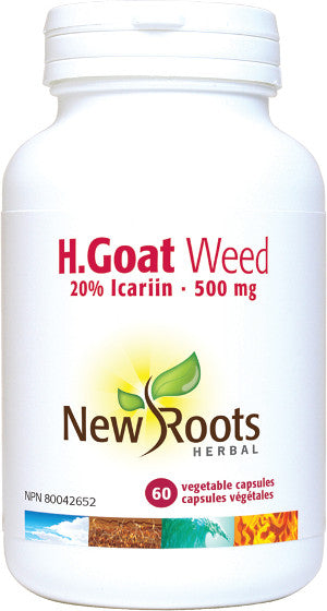 New Roots Horny Goat Weed 60c