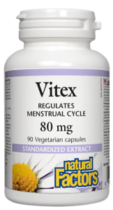 Natural Factors Vitex 80mg