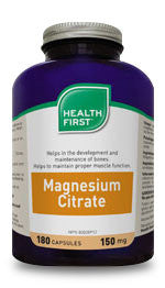 Health First Magnesium Citrate