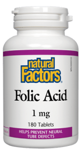 Natural Factors - Folic Acid