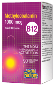 Natural Factors B12 1000/5000/10000mcg Sublingual Methylcobalamin