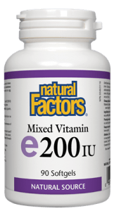 Natural Factors - Mixed Vitamin E 200IU