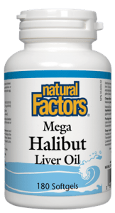 Natural Factors - Mega Halibut Liver Oil