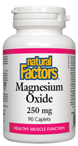 Natural Factors - Magnesium Oxide 250mg