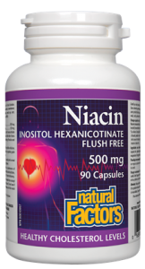Natural Factors - Niacin Inositol Hexanicotinate Flush Free