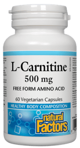Natural Factors L-Carnitine 500mg