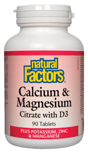Natural Factors - Calcium Magnesium Citrate with D