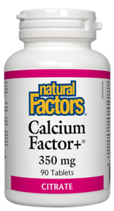Natural Factors - Calcium Factors 350mg