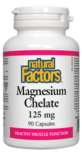 Natural Factors - Magnesium Chelate 125mg