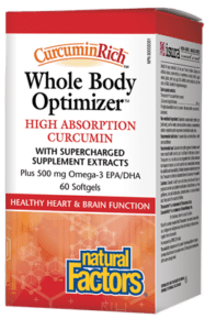 Natural Factors Curcuminrich Whole Body Optimizer