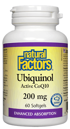 Natural Factors Ubiquinol 200mg