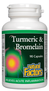 Natural Factors - Turmeric & Bromelain