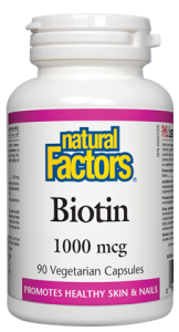 Natural Factors - Biotin 1000mcg