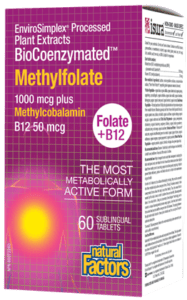 Natural Factors - Biocoenzymated Methylfolate