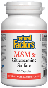 Natural Factors - MSM & Glucosamine