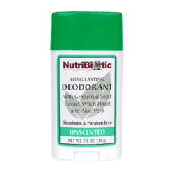 Nutribiotic Unscented Deodorant