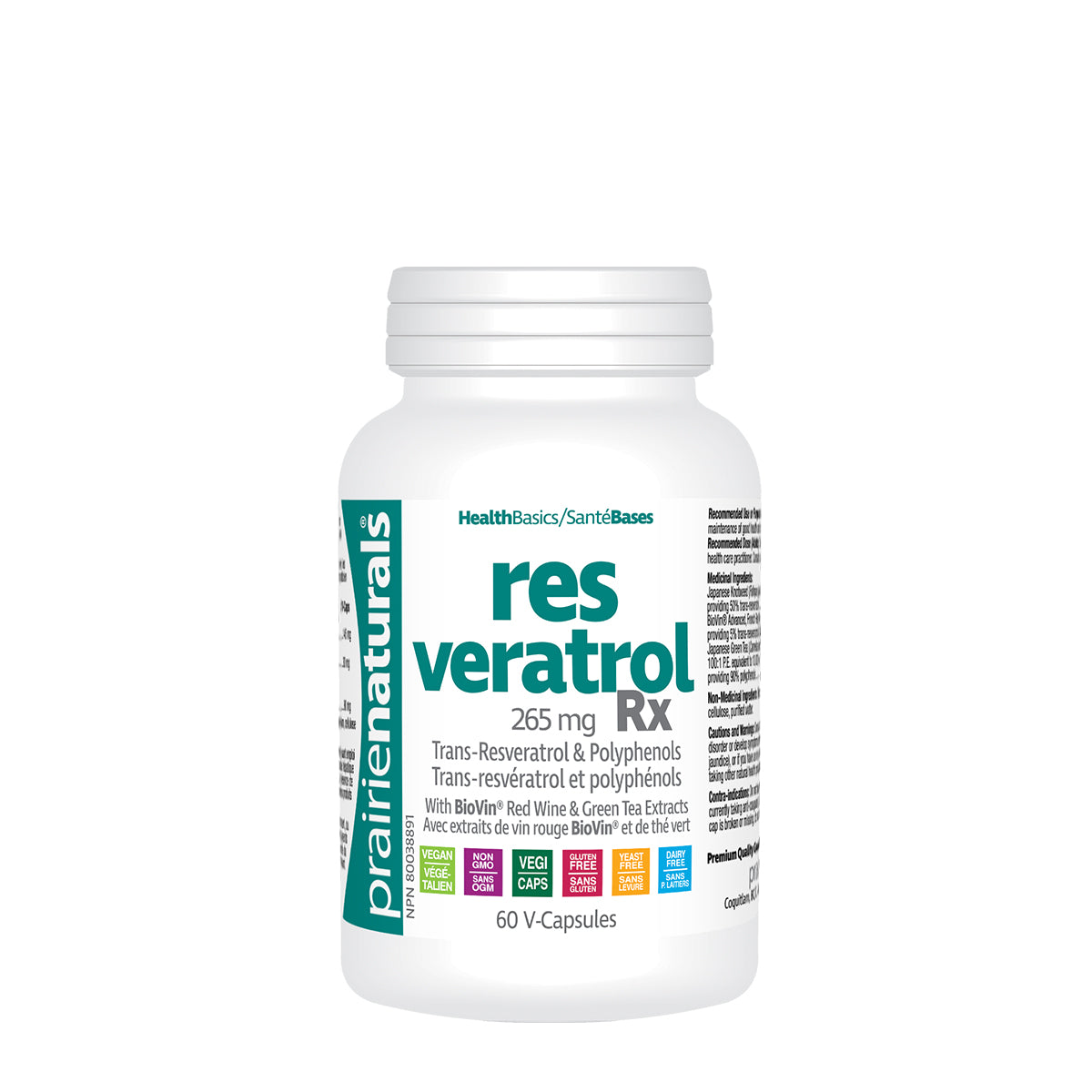 Prairie Naturals - Resveratrol Rx